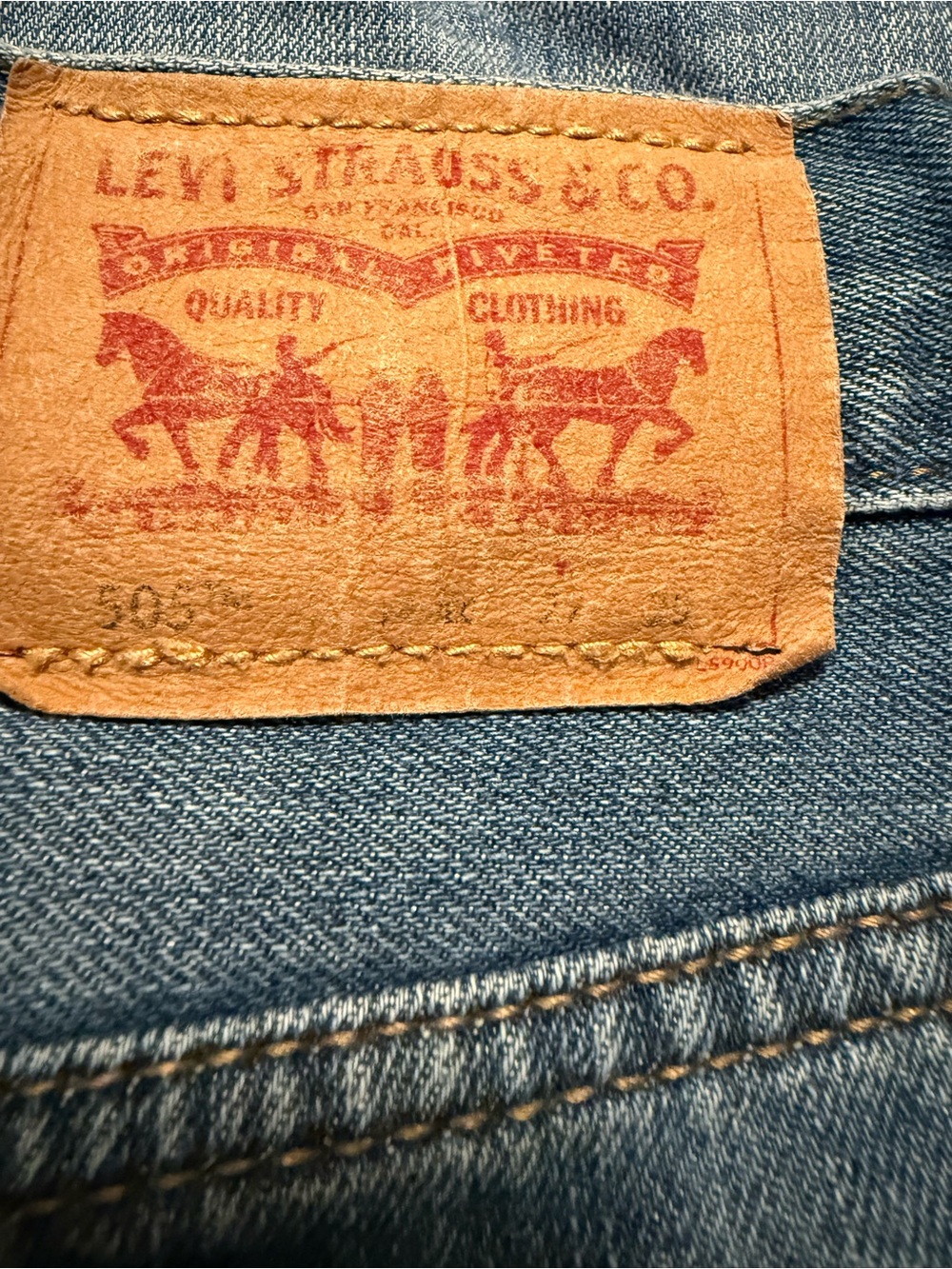 Levi’s 505 Boys Jeans Lot Size 14 | 27x27 & 29x29 Straight Leg - Picture 3 of 6